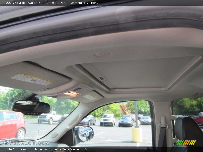 Dark Blue Metallic / Ebony 2007 Chevrolet Avalanche LTZ 4WD
