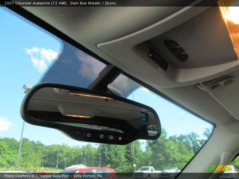 Dark Blue Metallic / Ebony 2007 Chevrolet Avalanche LTZ 4WD