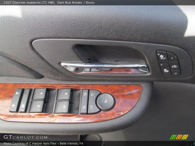 Dark Blue Metallic / Ebony 2007 Chevrolet Avalanche LTZ 4WD