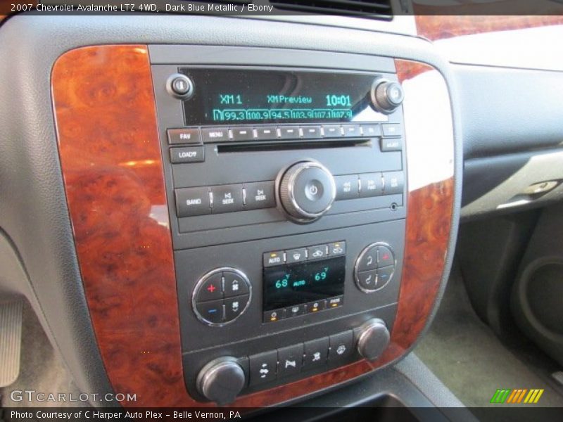 Dark Blue Metallic / Ebony 2007 Chevrolet Avalanche LTZ 4WD