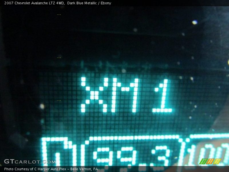 Dark Blue Metallic / Ebony 2007 Chevrolet Avalanche LTZ 4WD