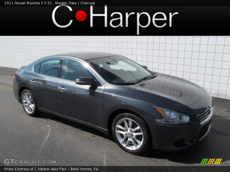 Metallic Slate / Charcoal 2011 Nissan Maxima 3.5 SV