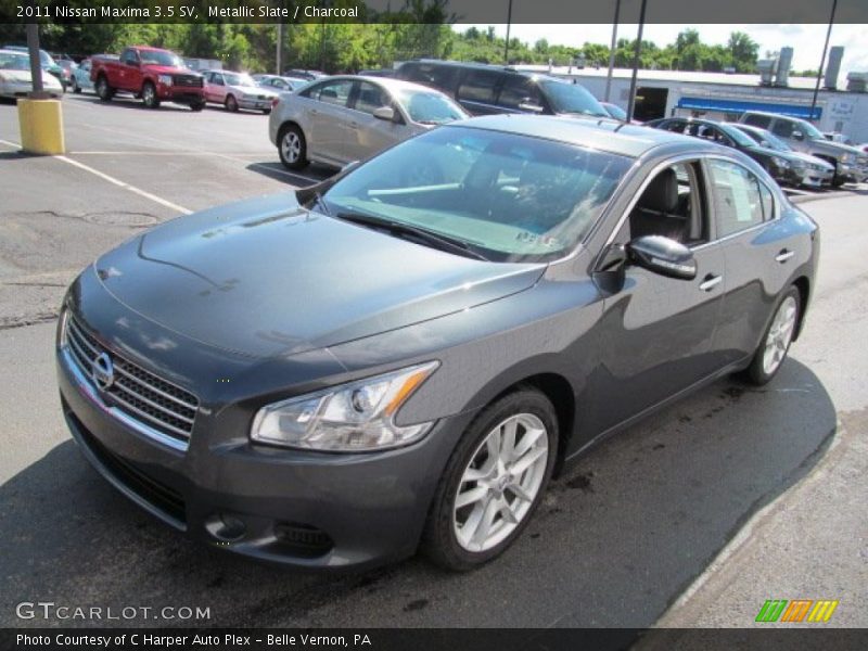 Metallic Slate / Charcoal 2011 Nissan Maxima 3.5 SV
