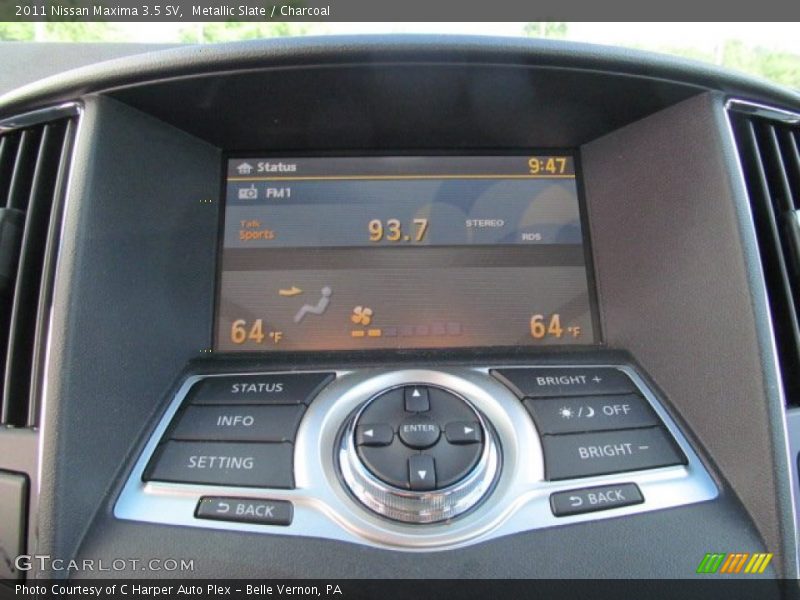 Metallic Slate / Charcoal 2011 Nissan Maxima 3.5 SV