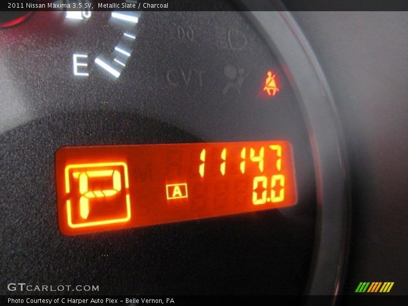 Metallic Slate / Charcoal 2011 Nissan Maxima 3.5 SV