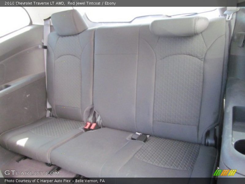 Red Jewel Tintcoat / Ebony 2010 Chevrolet Traverse LT AWD
