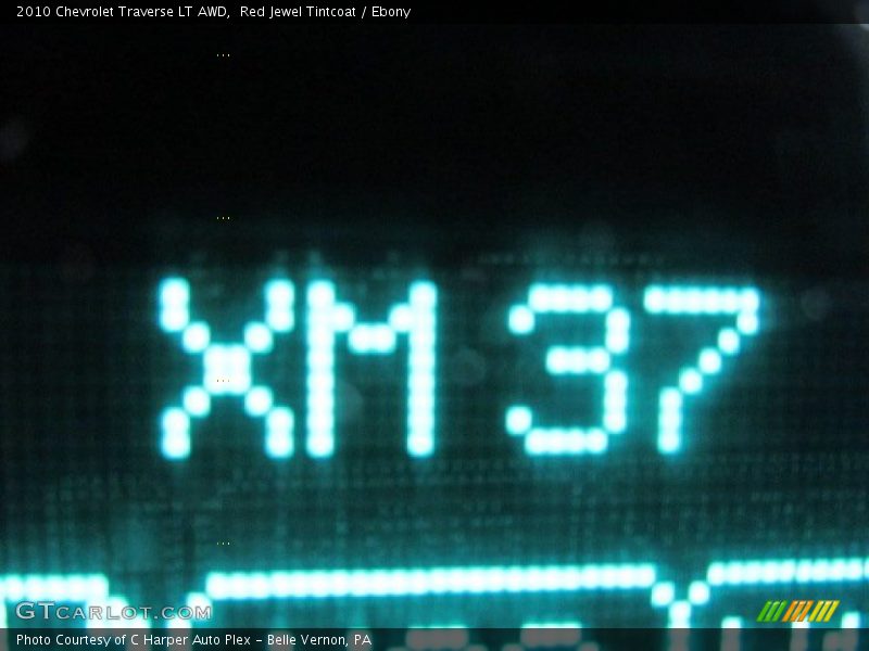 Red Jewel Tintcoat / Ebony 2010 Chevrolet Traverse LT AWD