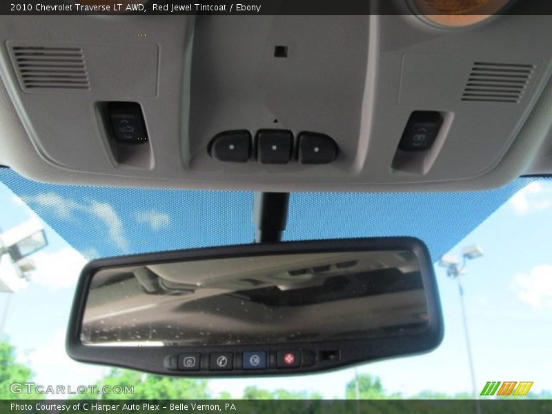 Red Jewel Tintcoat / Ebony 2010 Chevrolet Traverse LT AWD