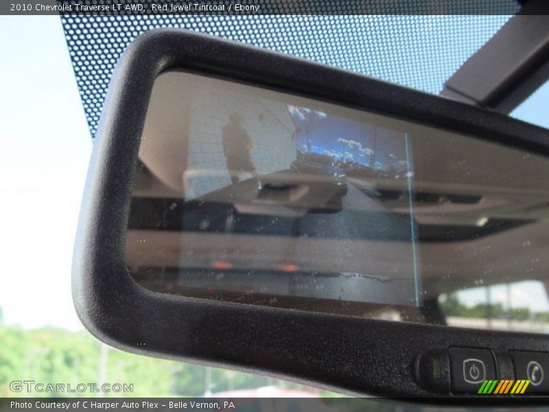 Red Jewel Tintcoat / Ebony 2010 Chevrolet Traverse LT AWD