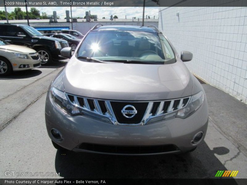 Tinted Bronze Metallic / Beige 2009 Nissan Murano SL AWD