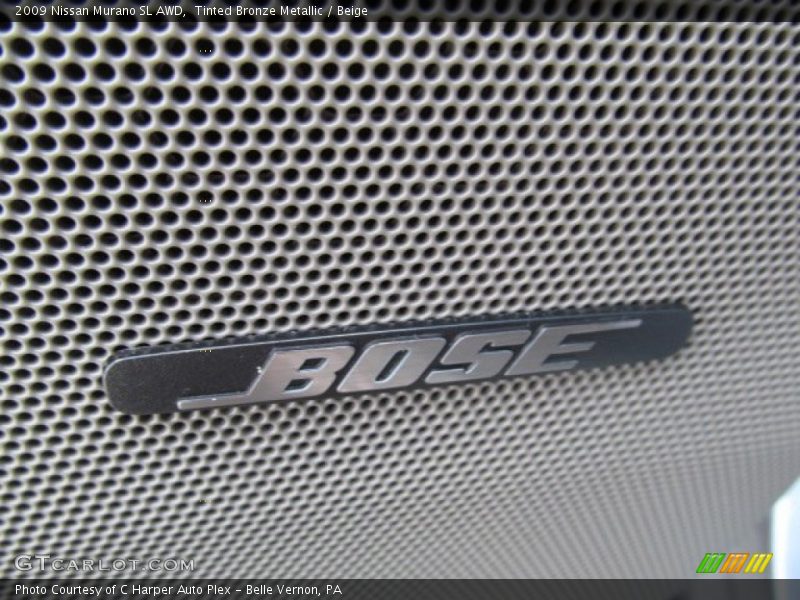 Tinted Bronze Metallic / Beige 2009 Nissan Murano SL AWD