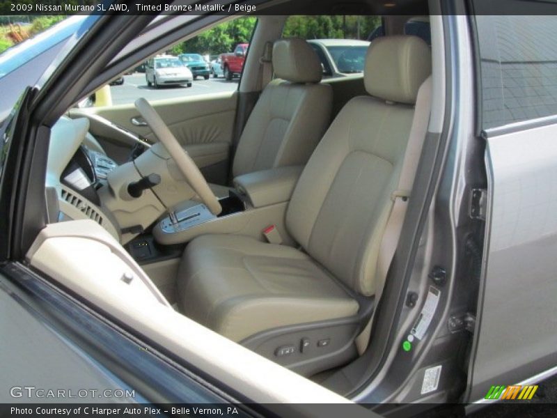 Tinted Bronze Metallic / Beige 2009 Nissan Murano SL AWD