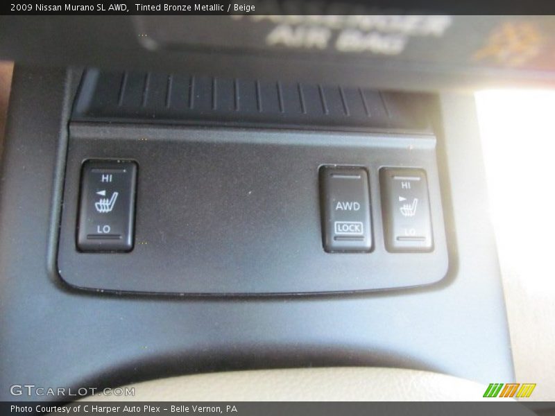 Tinted Bronze Metallic / Beige 2009 Nissan Murano SL AWD