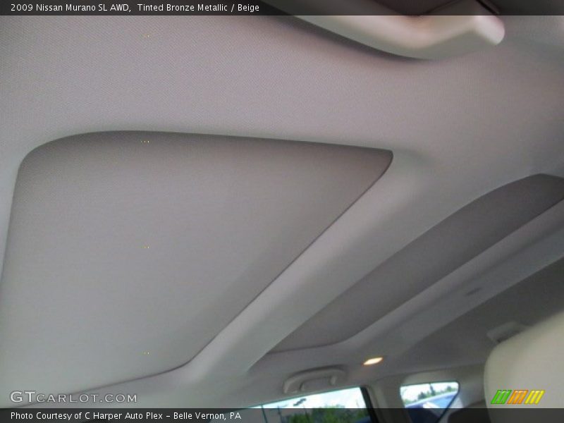 Tinted Bronze Metallic / Beige 2009 Nissan Murano SL AWD