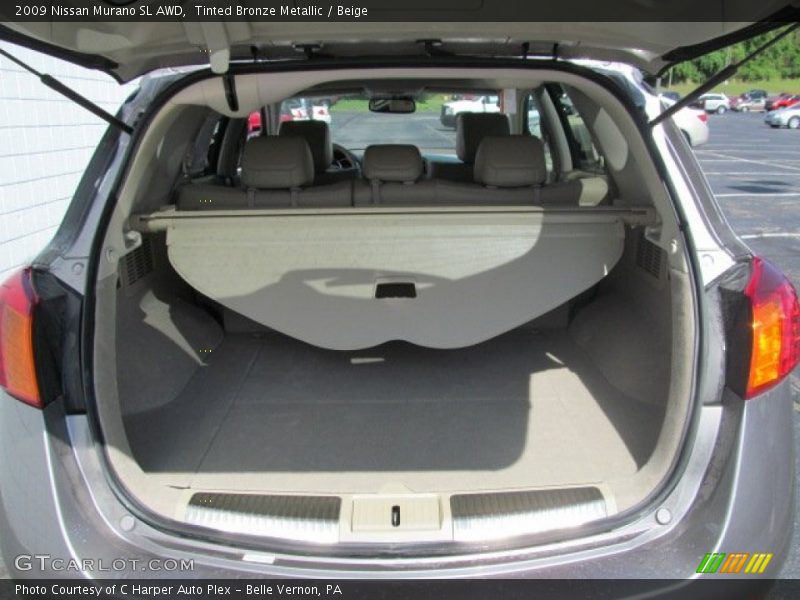 Tinted Bronze Metallic / Beige 2009 Nissan Murano SL AWD