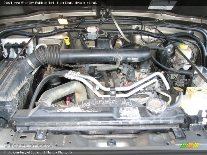 Light Khaki Metallic / Khaki 2004 Jeep Wrangler Rubicon 4x4