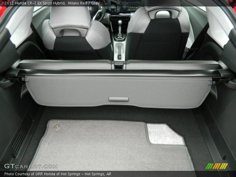  2012 CR-Z EX Sport Hybrid Trunk