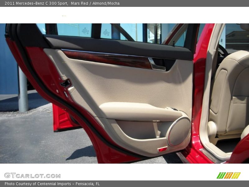 Mars Red / Almond/Mocha 2011 Mercedes-Benz C 300 Sport