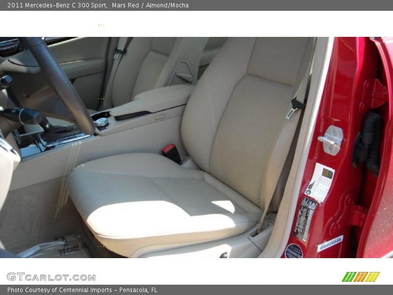 Mars Red / Almond/Mocha 2011 Mercedes-Benz C 300 Sport