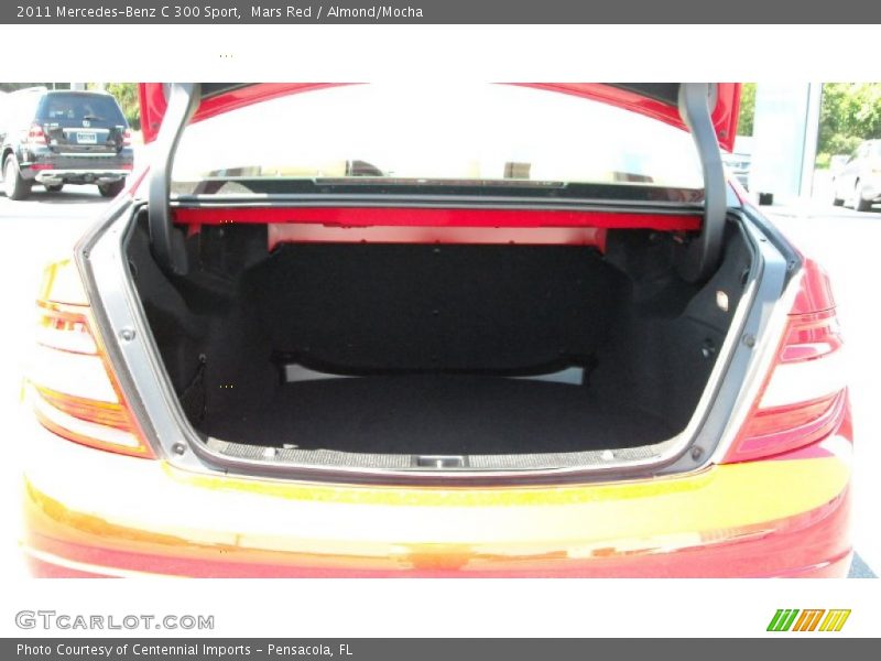 Mars Red / Almond/Mocha 2011 Mercedes-Benz C 300 Sport