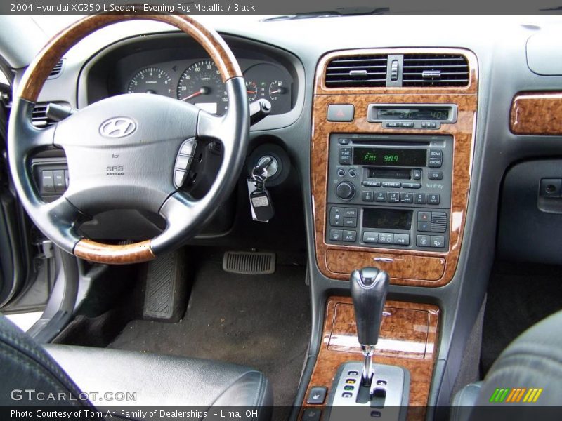 Evening Fog Metallic / Black 2004 Hyundai XG350 L Sedan