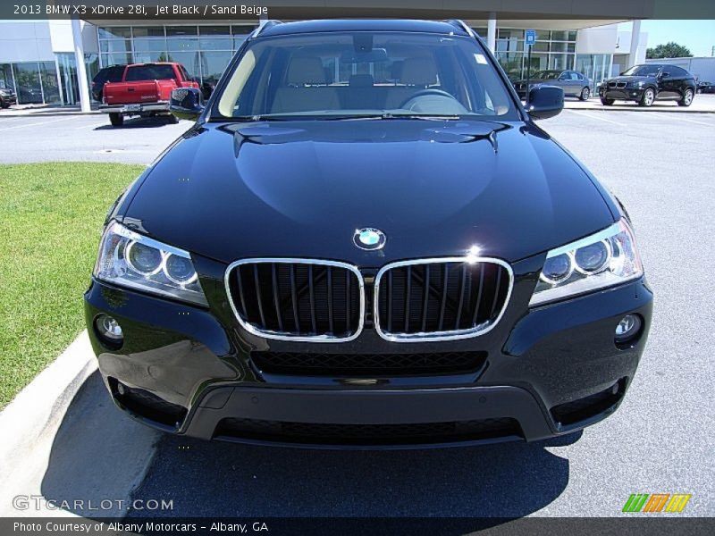 Jet Black / Sand Beige 2013 BMW X3 xDrive 28i