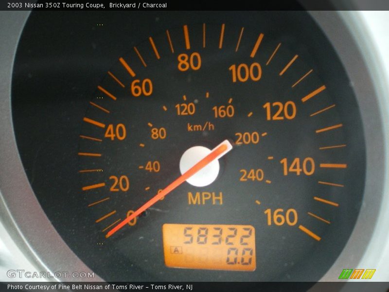 Brickyard / Charcoal 2003 Nissan 350Z Touring Coupe