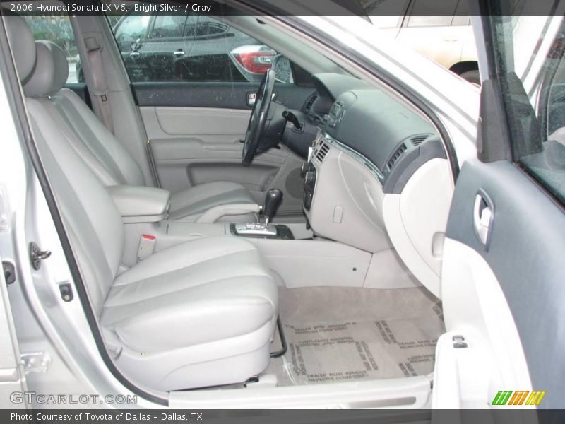 Bright Silver / Gray 2006 Hyundai Sonata LX V6