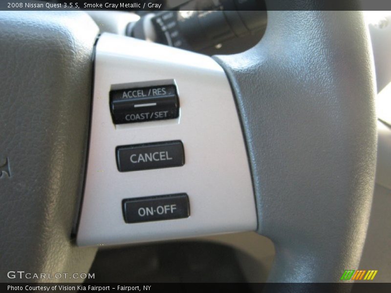 Smoke Gray Metallic / Gray 2008 Nissan Quest 3.5 S