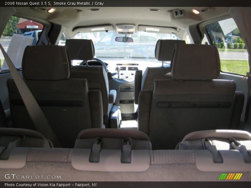 Smoke Gray Metallic / Gray 2008 Nissan Quest 3.5 S