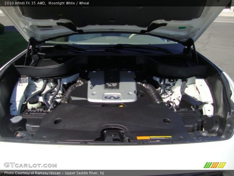 Moonlight White / Wheat 2010 Infiniti FX 35 AWD
