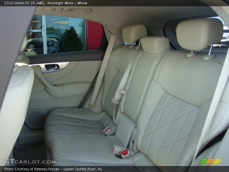 Moonlight White / Wheat 2010 Infiniti FX 35 AWD