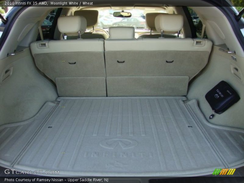 Moonlight White / Wheat 2010 Infiniti FX 35 AWD