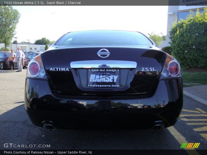 Super Black / Charcoal 2010 Nissan Altima 2.5 SL