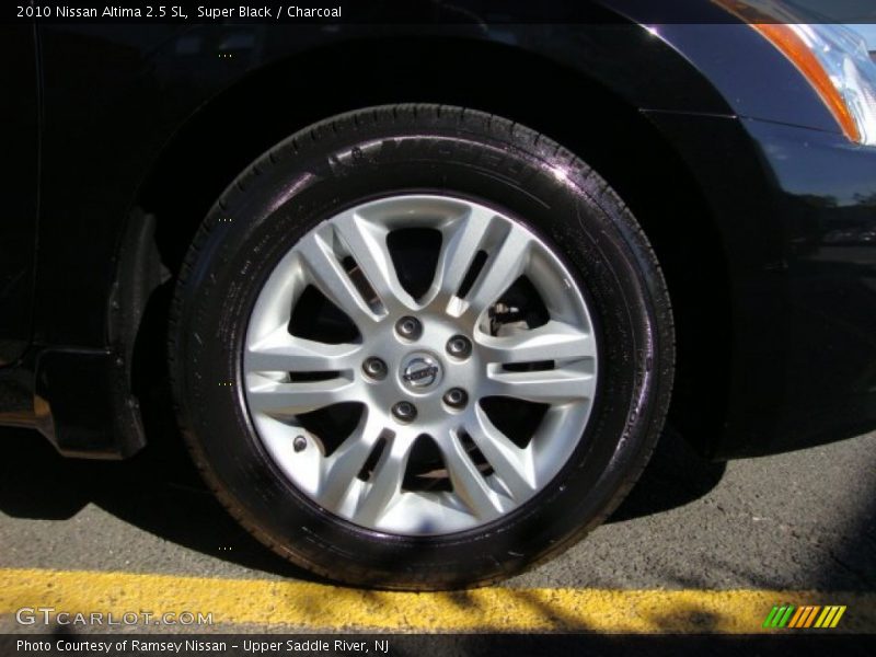 Super Black / Charcoal 2010 Nissan Altima 2.5 SL