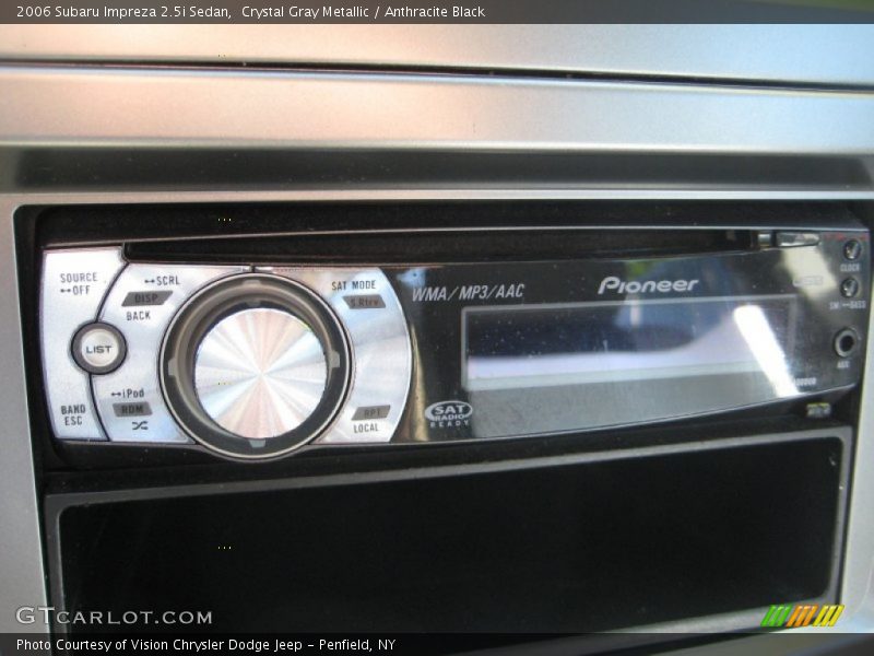 Crystal Gray Metallic / Anthracite Black 2006 Subaru Impreza 2.5i Sedan