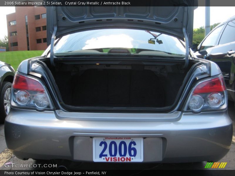 Crystal Gray Metallic / Anthracite Black 2006 Subaru Impreza 2.5i Sedan