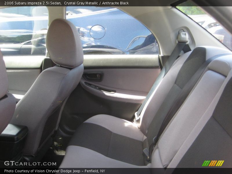 Crystal Gray Metallic / Anthracite Black 2006 Subaru Impreza 2.5i Sedan