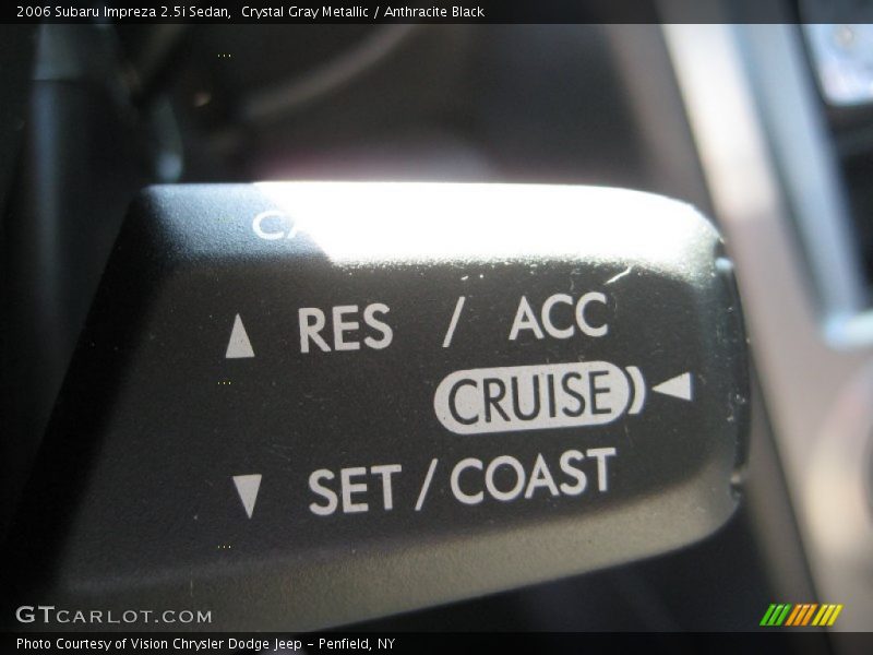 Crystal Gray Metallic / Anthracite Black 2006 Subaru Impreza 2.5i Sedan