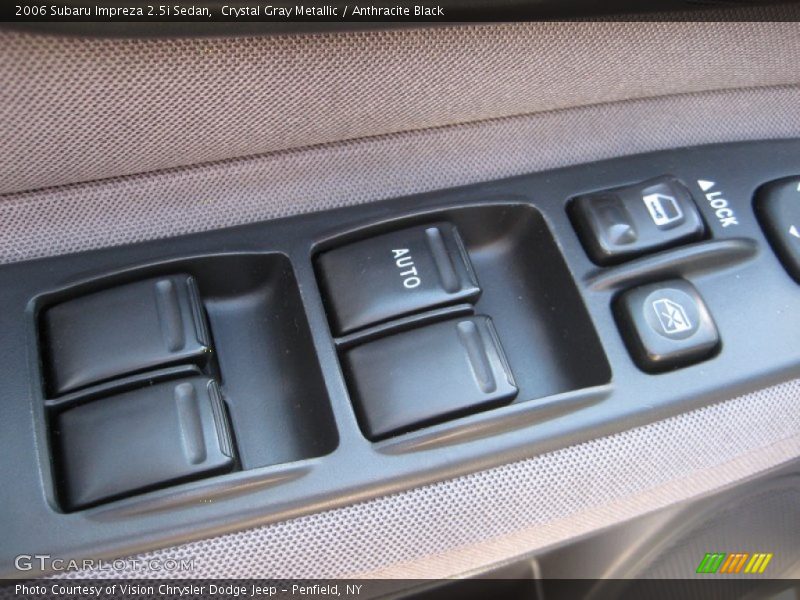 Crystal Gray Metallic / Anthracite Black 2006 Subaru Impreza 2.5i Sedan