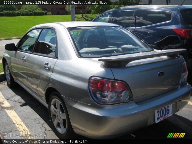 Crystal Gray Metallic / Anthracite Black 2006 Subaru Impreza 2.5i Sedan