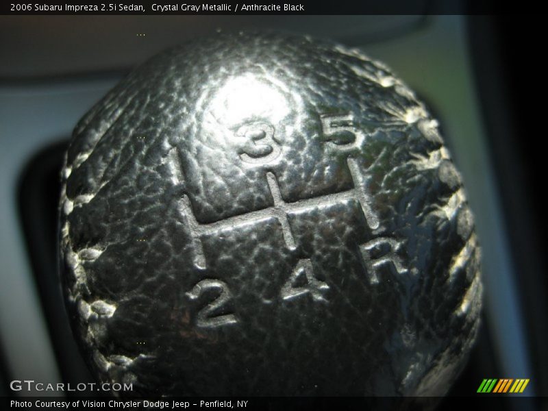 Crystal Gray Metallic / Anthracite Black 2006 Subaru Impreza 2.5i Sedan