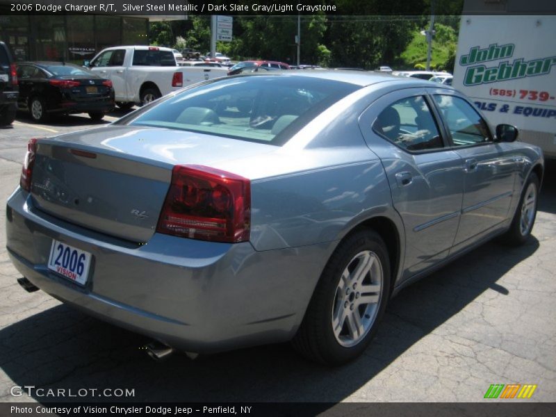 Silver Steel Metallic / Dark Slate Gray/Light Graystone 2006 Dodge Charger R/T