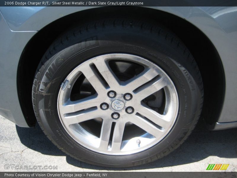 Silver Steel Metallic / Dark Slate Gray/Light Graystone 2006 Dodge Charger R/T