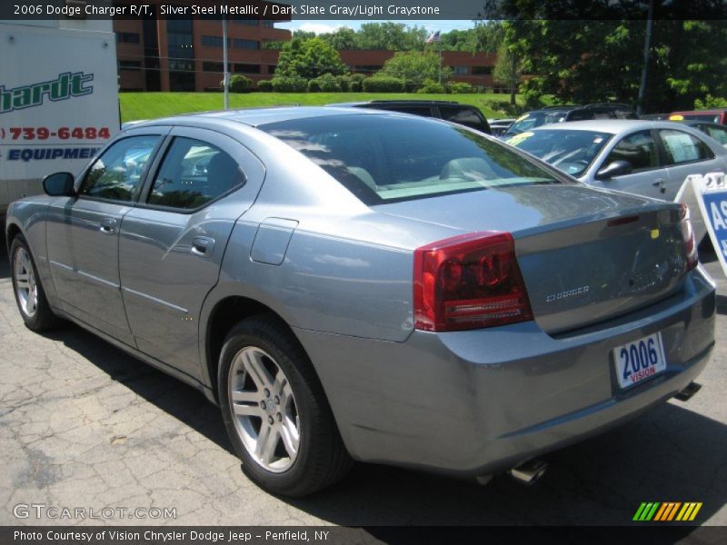 Silver Steel Metallic / Dark Slate Gray/Light Graystone 2006 Dodge Charger R/T