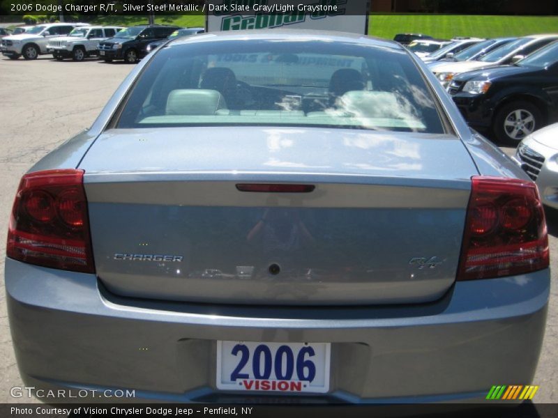 Silver Steel Metallic / Dark Slate Gray/Light Graystone 2006 Dodge Charger R/T