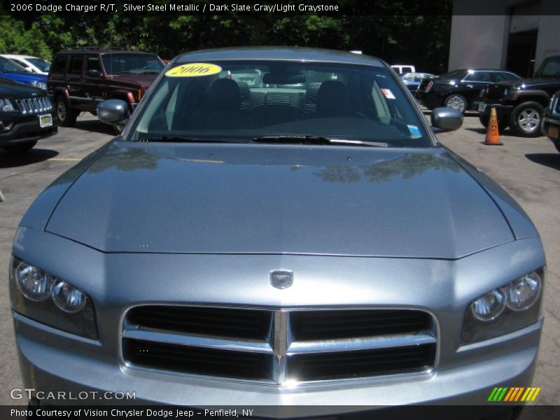 Silver Steel Metallic / Dark Slate Gray/Light Graystone 2006 Dodge Charger R/T