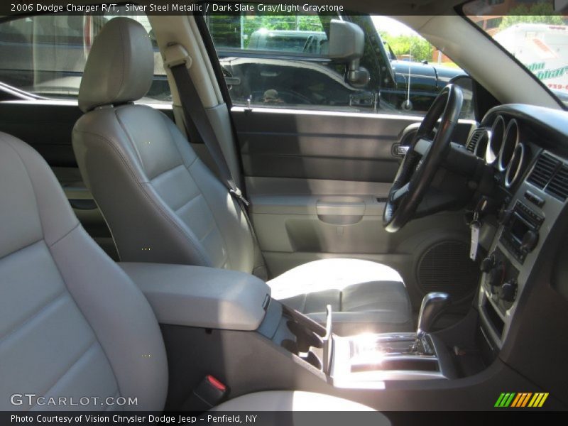 Silver Steel Metallic / Dark Slate Gray/Light Graystone 2006 Dodge Charger R/T