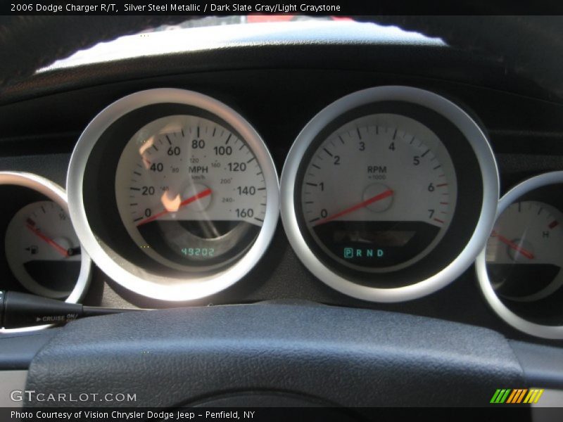 Silver Steel Metallic / Dark Slate Gray/Light Graystone 2006 Dodge Charger R/T