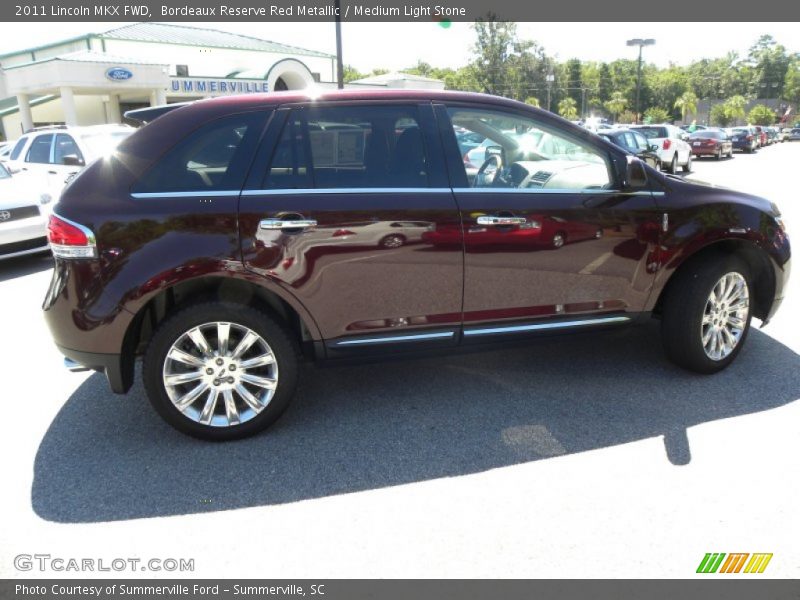 Bordeaux Reserve Red Metallic / Medium Light Stone 2011 Lincoln MKX FWD